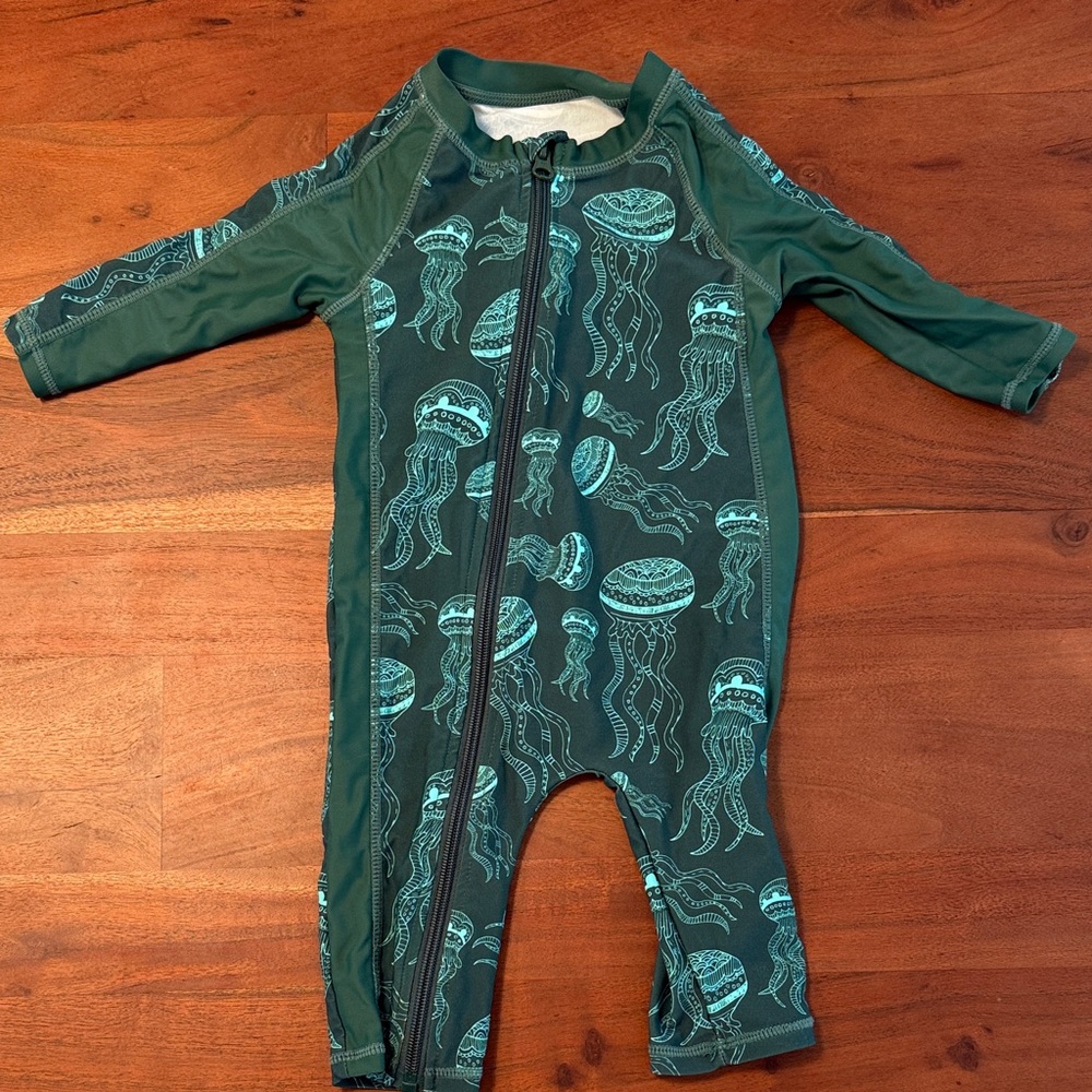 SwimZip Jellyfish Baby Romper Swimsuit